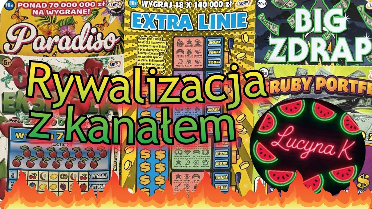 Rywalizacja zdrapkowa z kanałem @Lucyna_K 🤩 Ale emocje! Wygrana na plus 🎉🔥 #zdrapki #lotto #scratch 