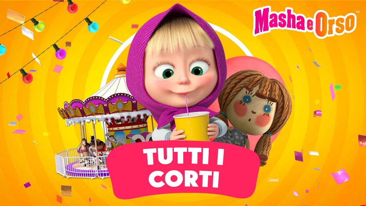 Masha e Orso 👧🐻 Tutti i corti 🍿🎥 Cartoni animati per bambini