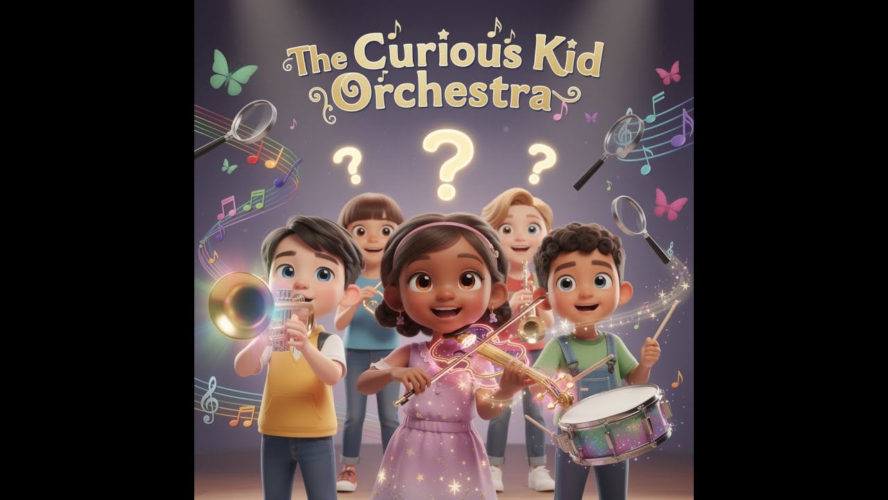 The Curious Kid Orchestra - Lyrical 🎼 | Musical Learning Adventure | Sounds, Rhythm & Fun for Kids