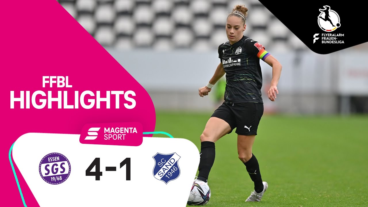 SGS Essen - SC Sand | 8. Spieltag, 2021/2022 | MAGENTA SPORT