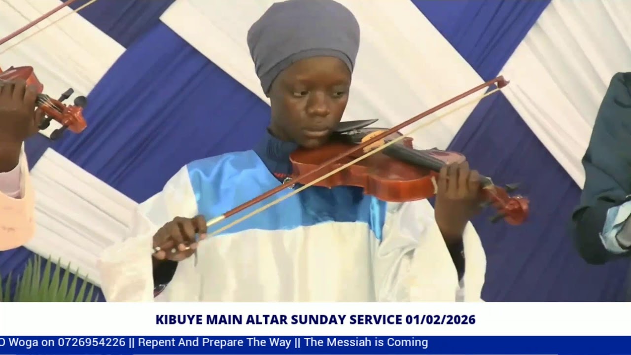 KIBUYE MAIN ALTAR || SPECIAL SUNDAY SERVICE 01/02/2026