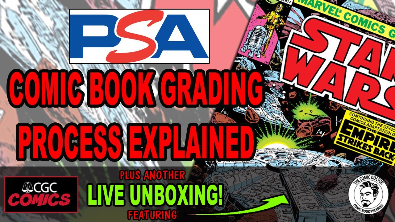 COMIC BOOK UNBOXING!  PSA COMIC BOOK SUBMISSION NEWS!