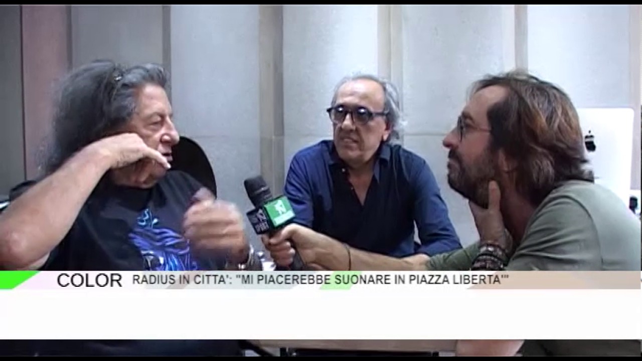 Color. Il leggendario chitarrista dei Formula 3 Alberto Radius in esclusiva a Telenostra