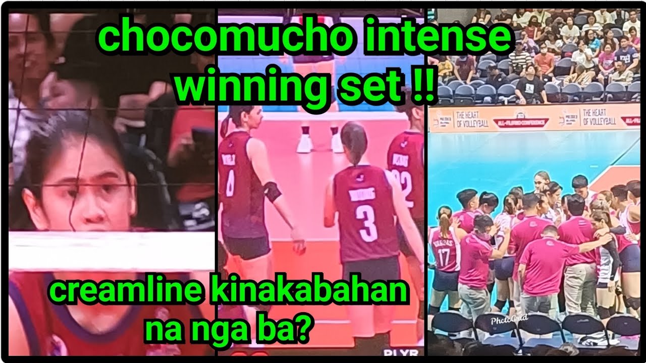 deanna pinahirapan ang creamline? chocomucho intense win! CCS kabado na?