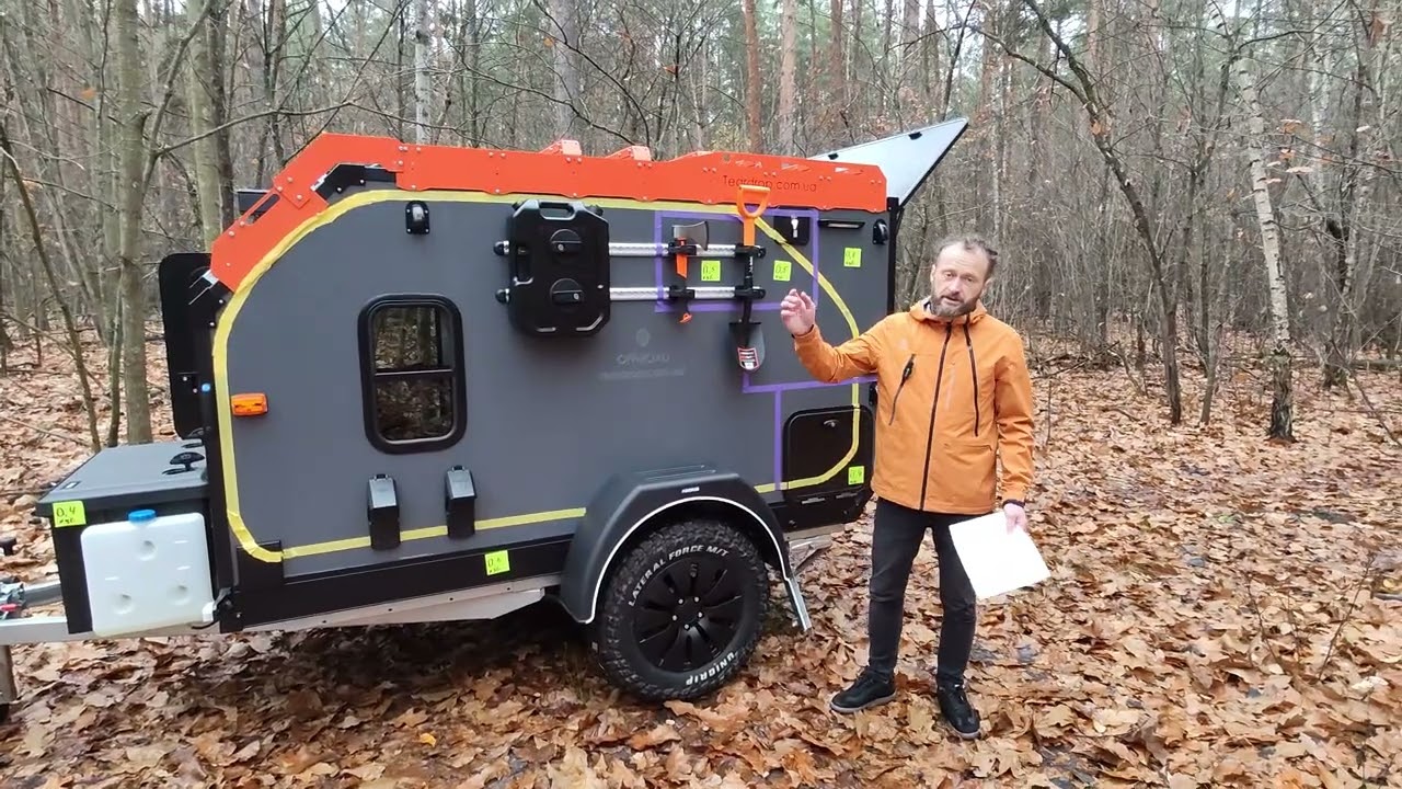 Порівняльний огляд причепу каплі з причепом  Offroad