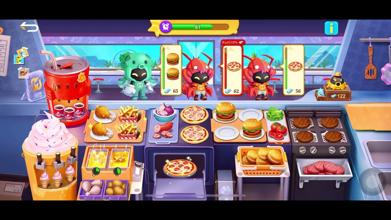 Fast food restaurants MLBB X SpongeBob