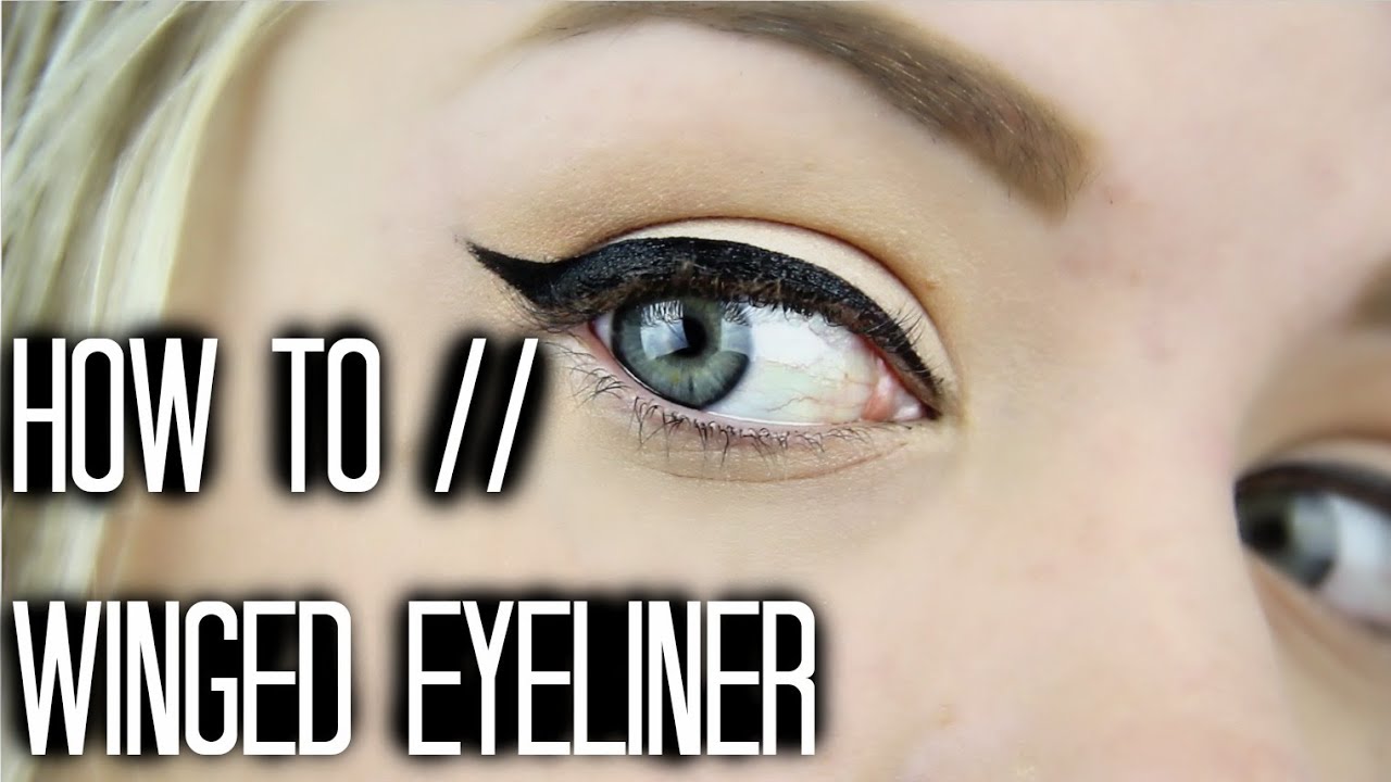 How To // Winged Eyeliner | Maddi Bragg