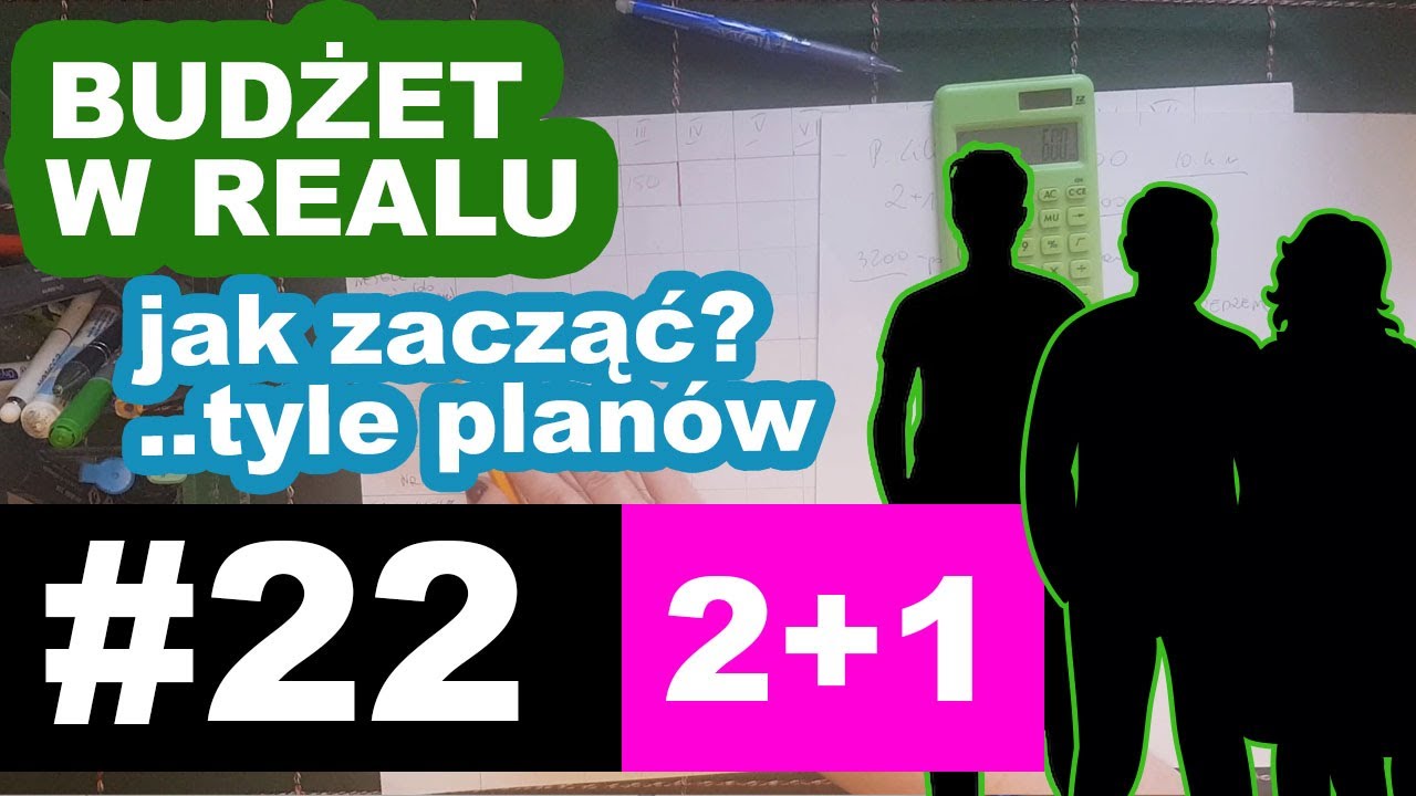 #22 BUDŻET W REALU 2+1  #oszczedzanie #budżet
