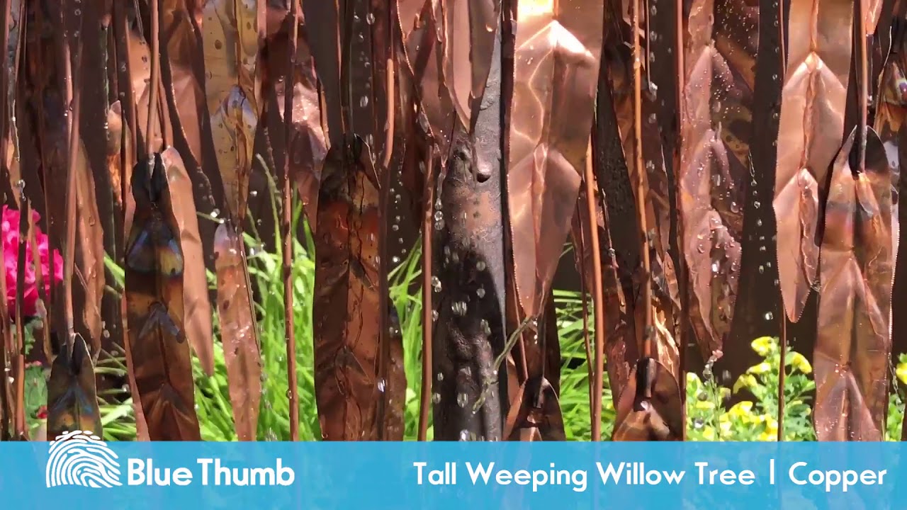 Tall Willow Copper Fountain