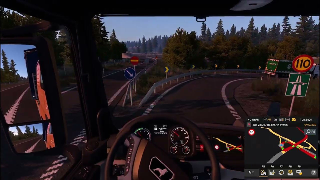 Delivering Fresh Pears Across Sweden MAN Truck Smooth Nordic Drive Euro Truck Simulator 2 178 km №2