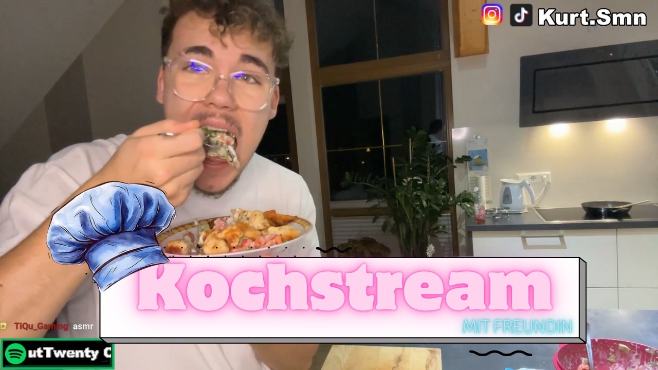 Kochstream mit Freundin !!