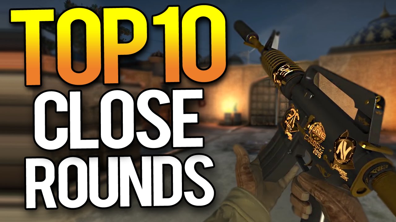 CS:GO - TOP 10 MOST INTENSE CLOSE ROUNDS TO THIS DATE!