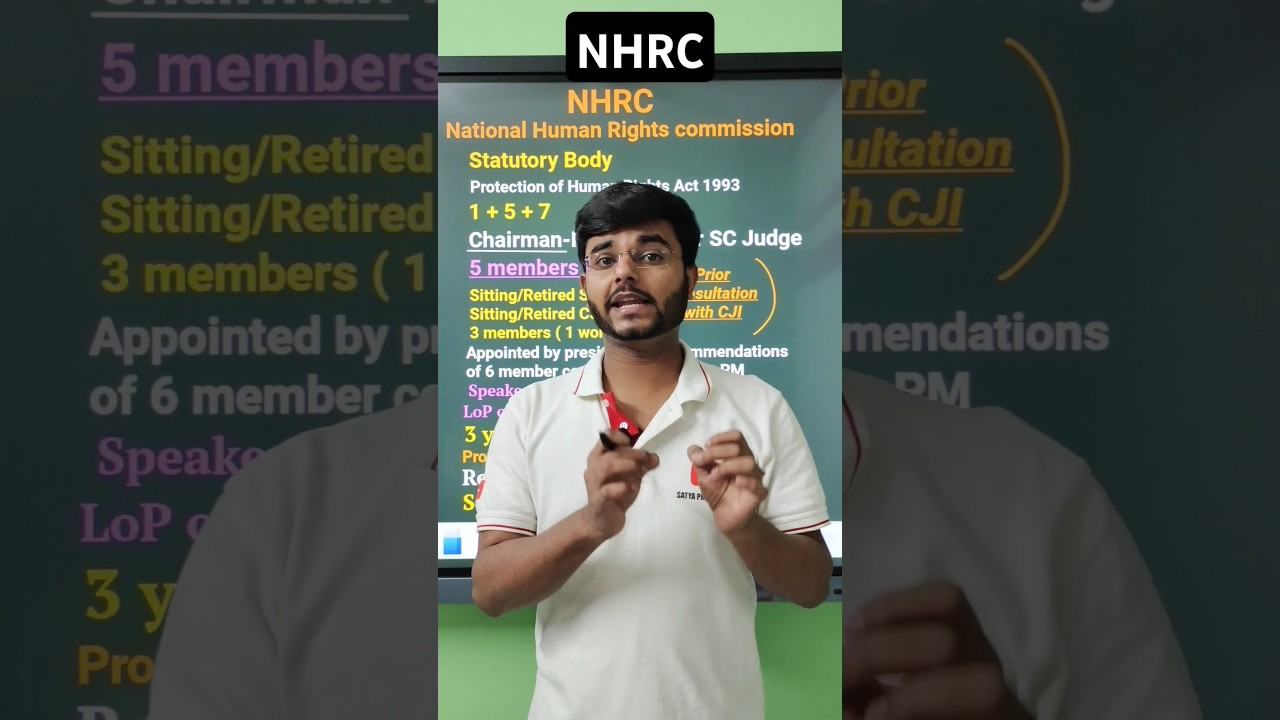 NHRC | National Human Rights Commission | Powers, Functions, Composition of NHRC