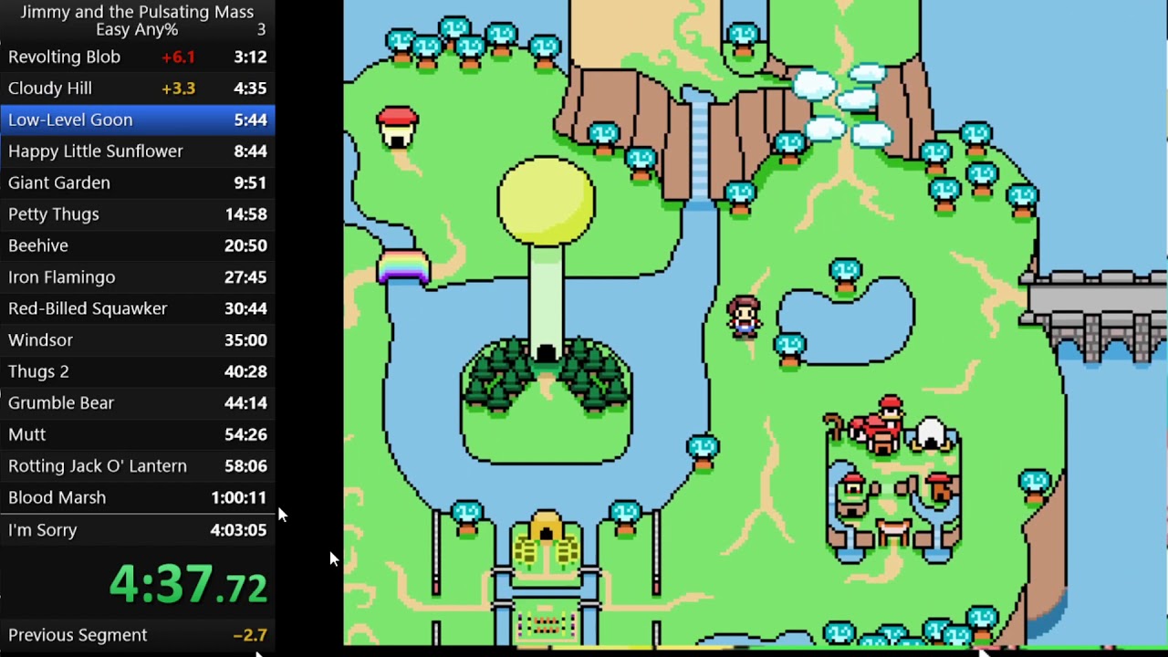 Jimmy and the Pulsating Mass easy any% (WR)