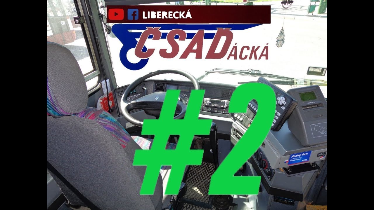 kolony, chodci, stání na zastávkách / Liberecká ČSAĎácká #2