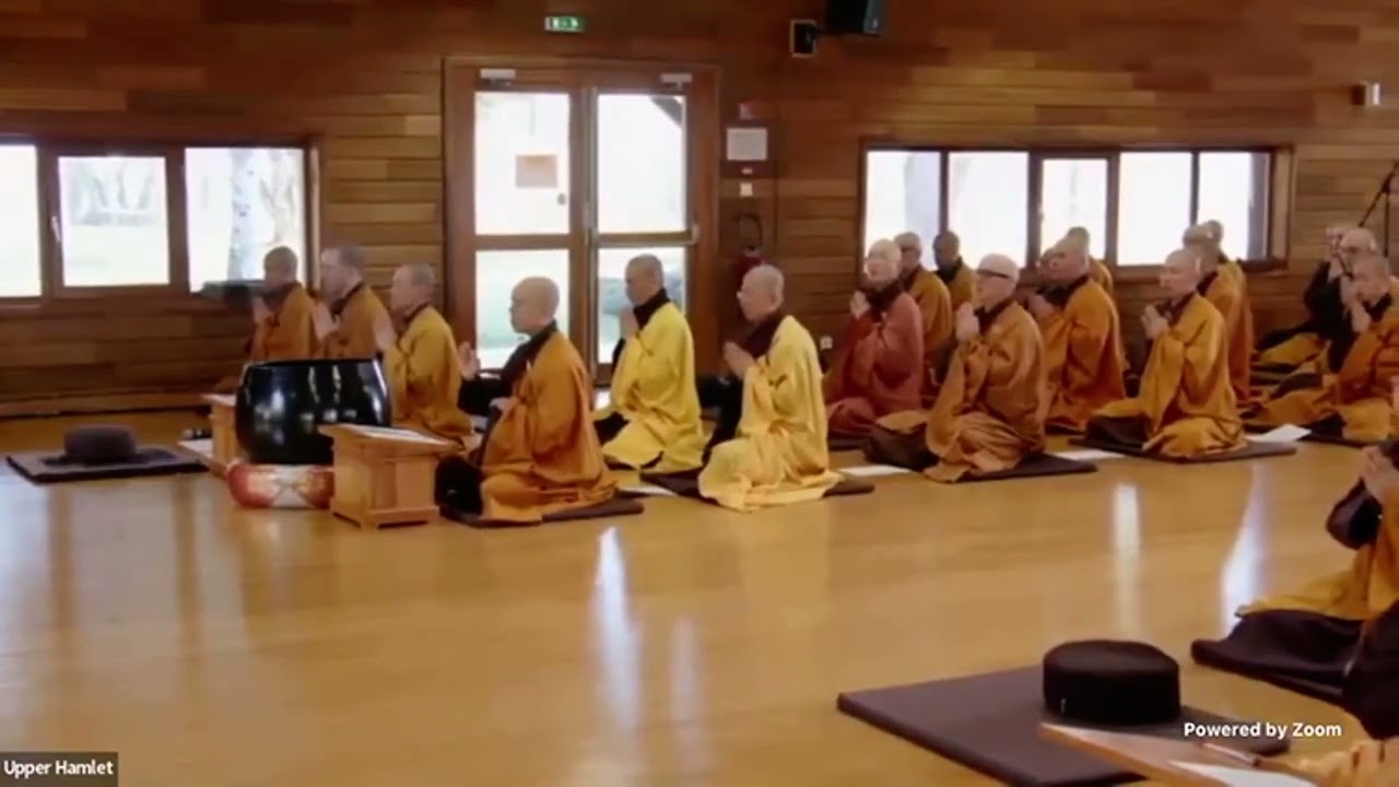 Lecture du Soutra en français parole du bouddha, magnifique Chant Cérémonie de commémoration de Thay