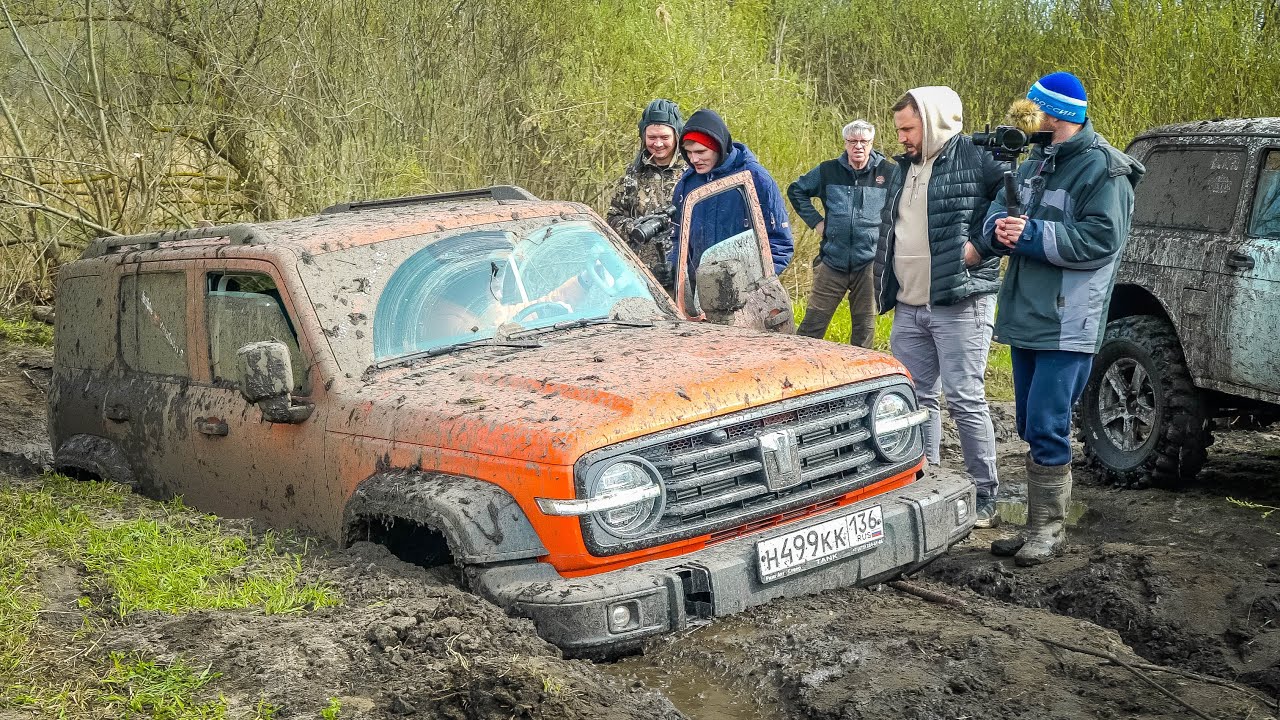 ЧТО МОЖЕТ TANK 300 на БЕЗДОРОЖЬЕ против TOYOTA PRADO и MERCEDES ML  / OFF-ROAD