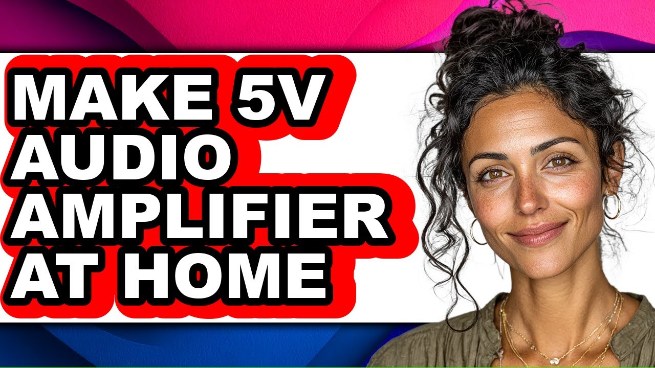 How to Make 5v Audio Amplifier at Home (updated)