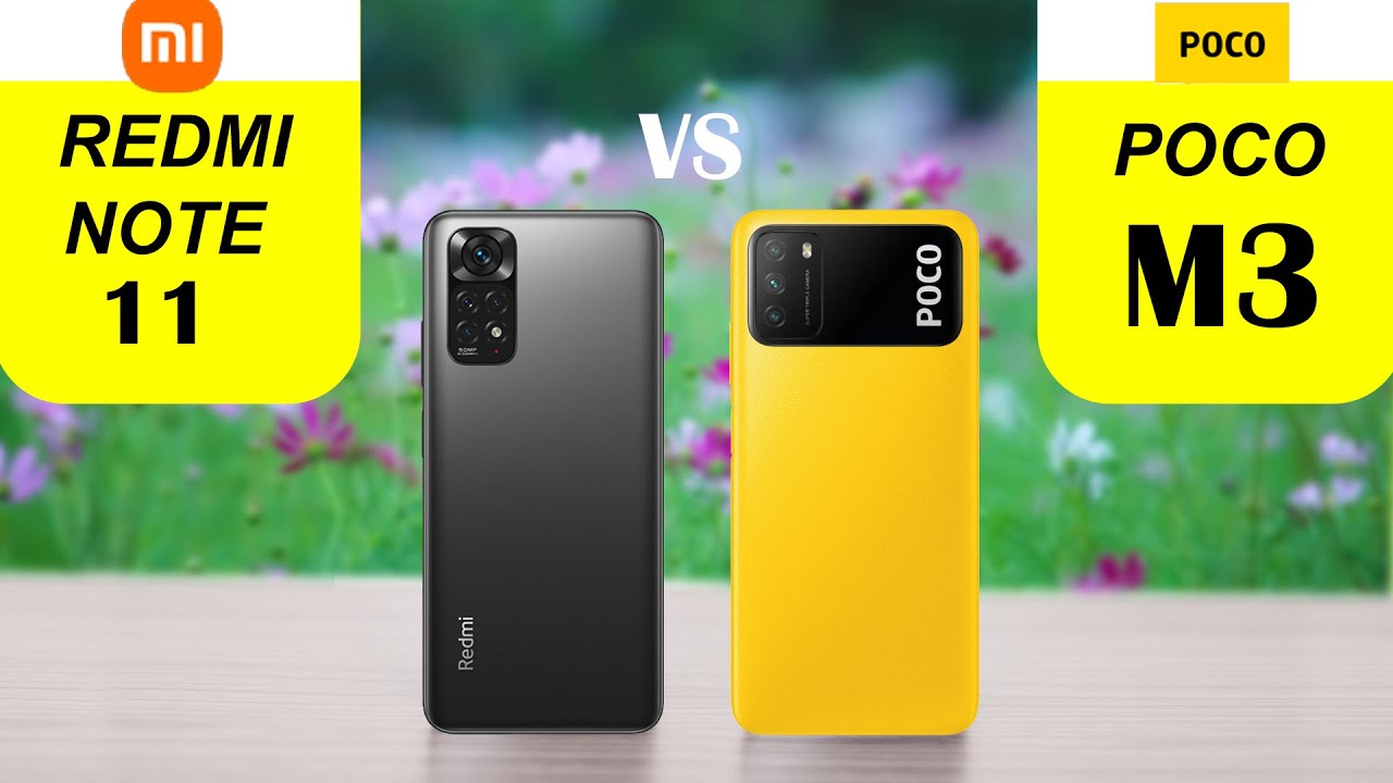 redmi note 11 vs poco m3