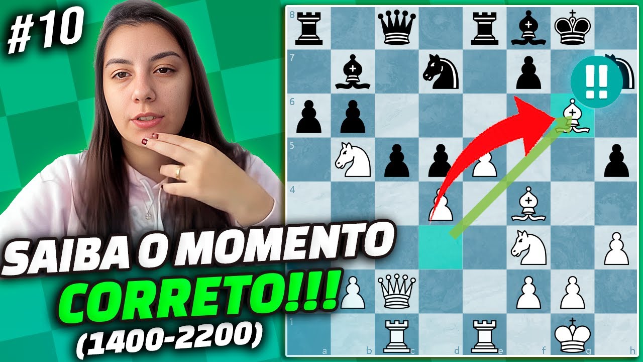 QUANDO SACRIFICAR NO XADREZ??? Speed Run 1400-2200 EP. 10