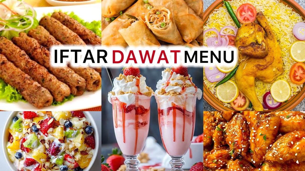 Iftar dawat complete menu by Yum Foodella | Ramadan special recipes | Iftar special recipes
