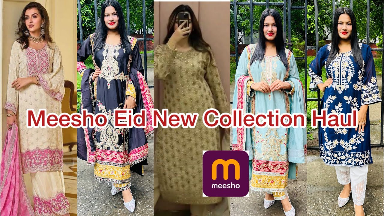 Meesho Pakistani Kurta set Haul🤗/Eid collection 🥰||TryOnHaul#meesho #pakistanisuits