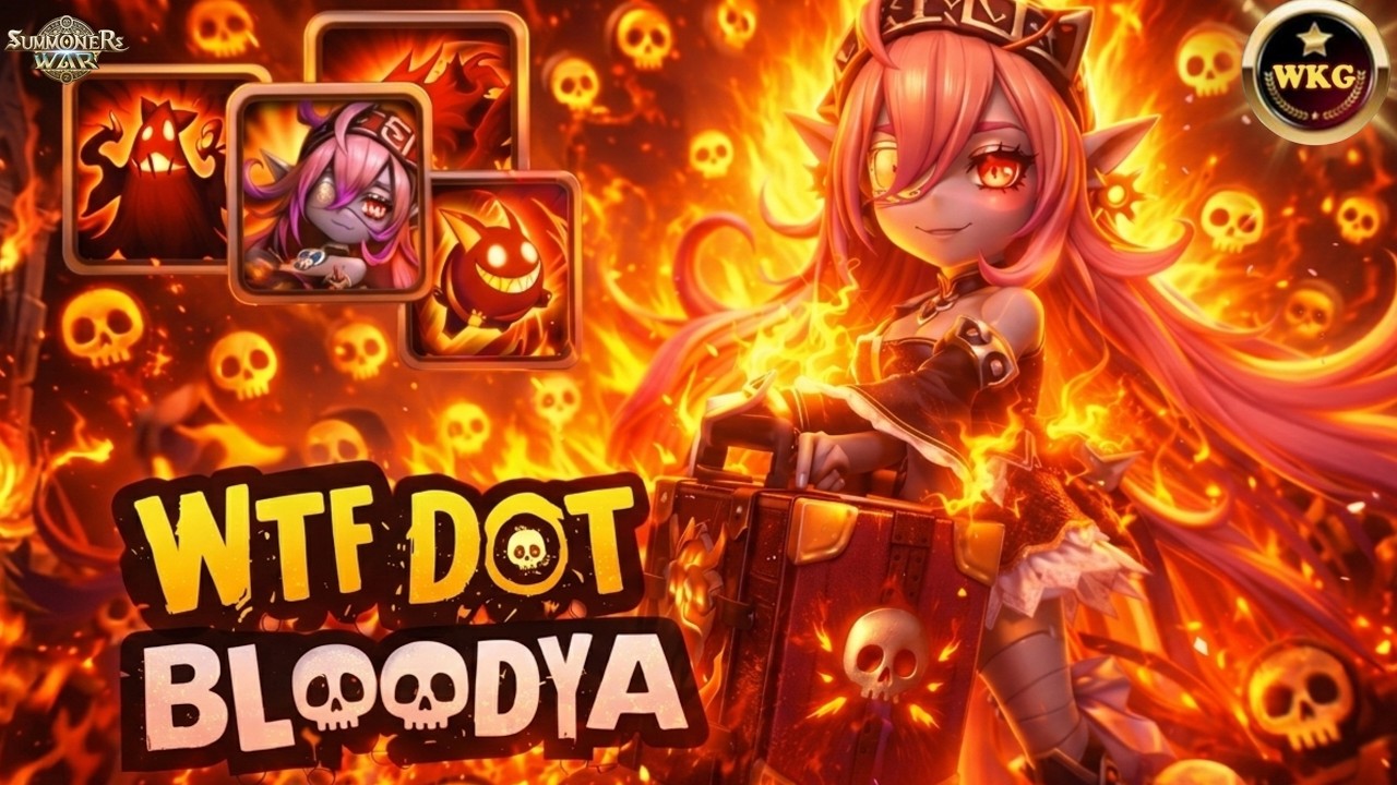 Этот монстр так раздражает своими многочисленными точками в RTA Summoners War