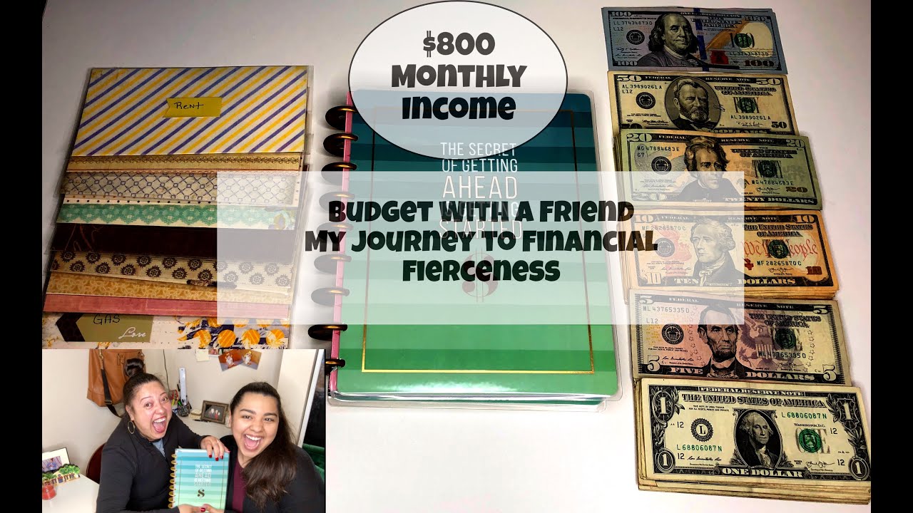 Budget with Me | Budget with a Friend | $800 Monthly Income | REAL NUMBERS