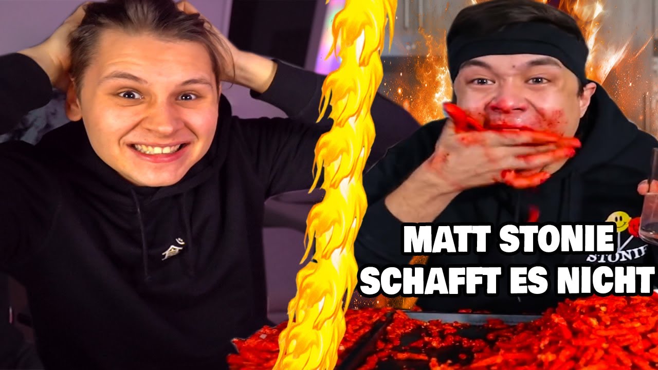 Das kann Matt nicht schaffen😧🔥(10.000 Kalorien Cheetos Challenge)
