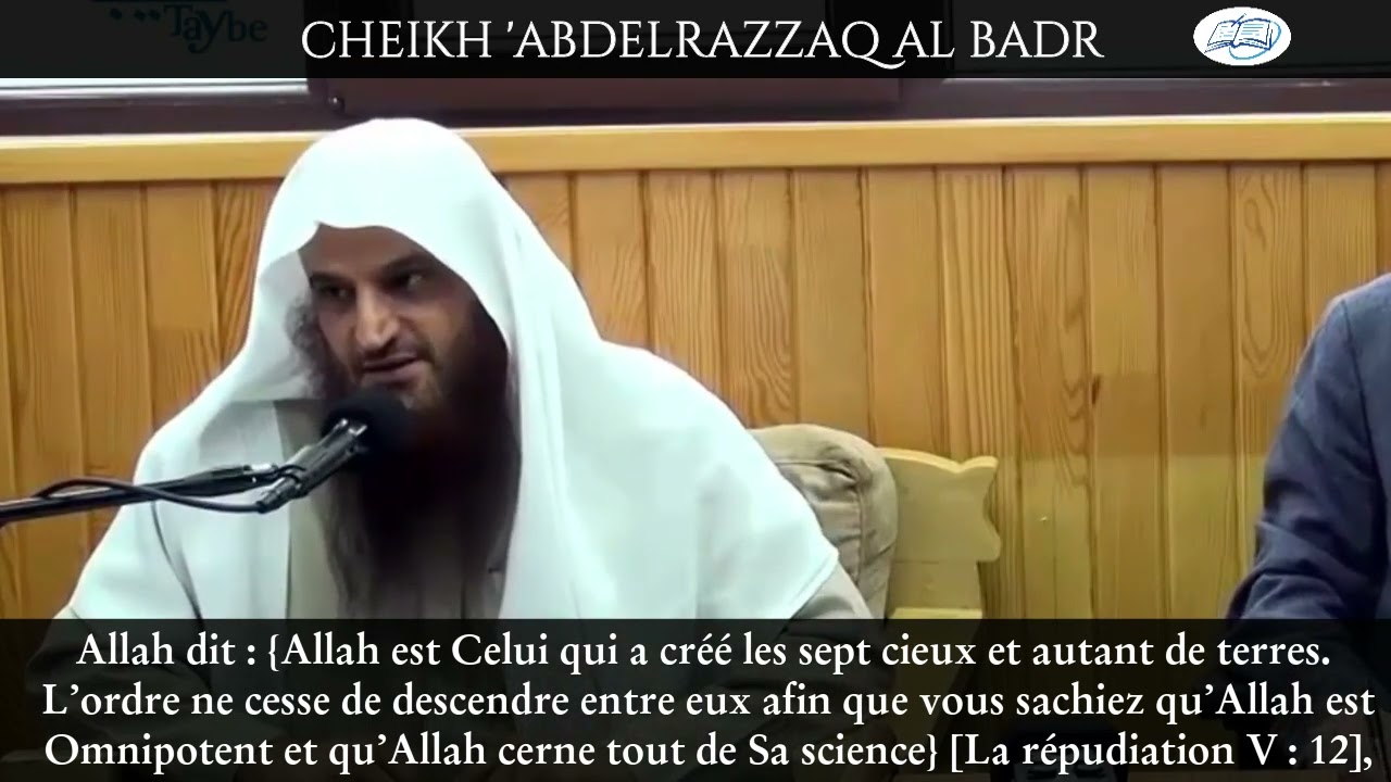 Le Programme Journalier De L'&eacute;tudiant En Science -Cheikh 'AbdelRazzar Al Badr-  Premi&egrave;re Partie