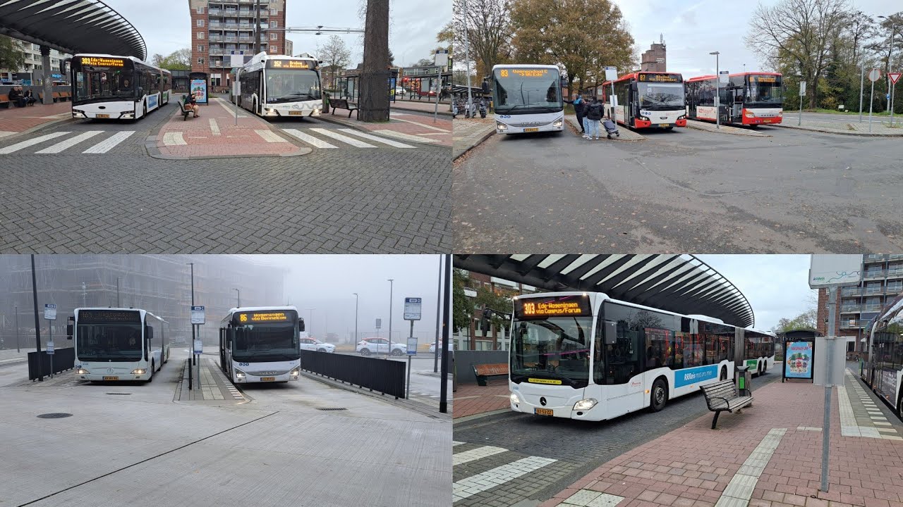Het openbaar vervoer rond een deel van Veluwe Zuid 13-11 en 13-12-2024