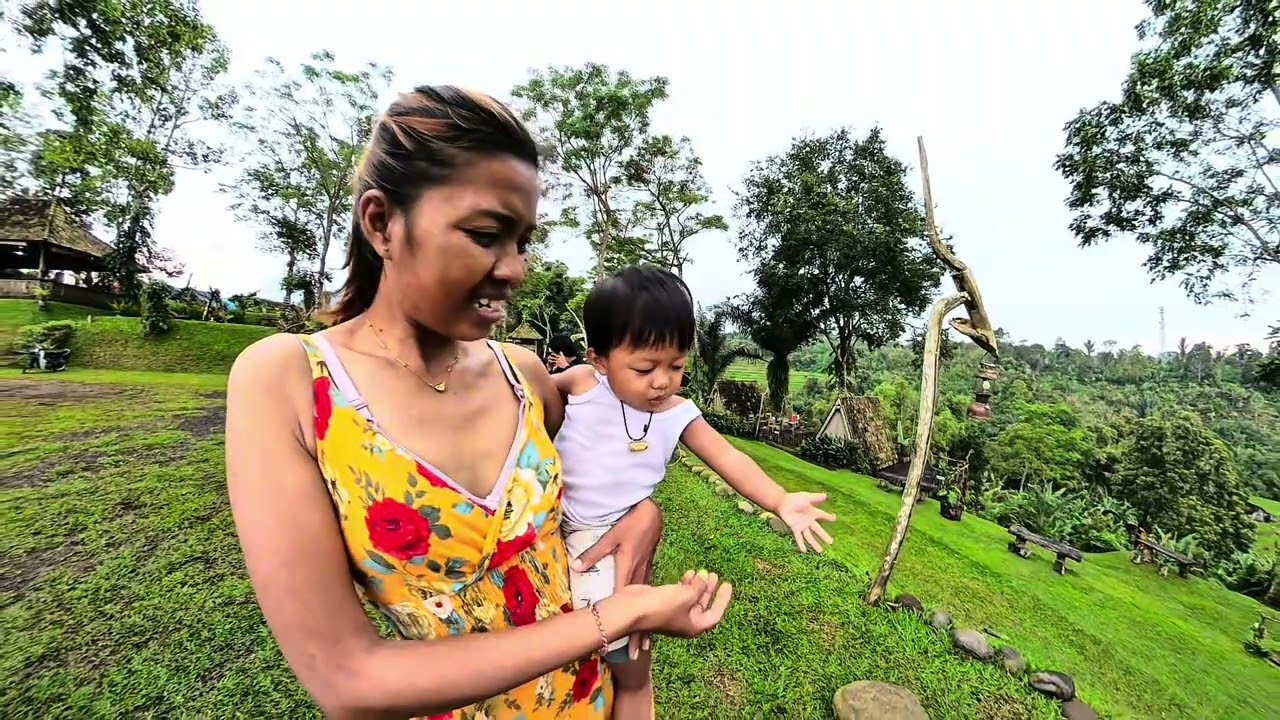 KABYAH MEMASAK SATE KAKUL di kampung kopi camp