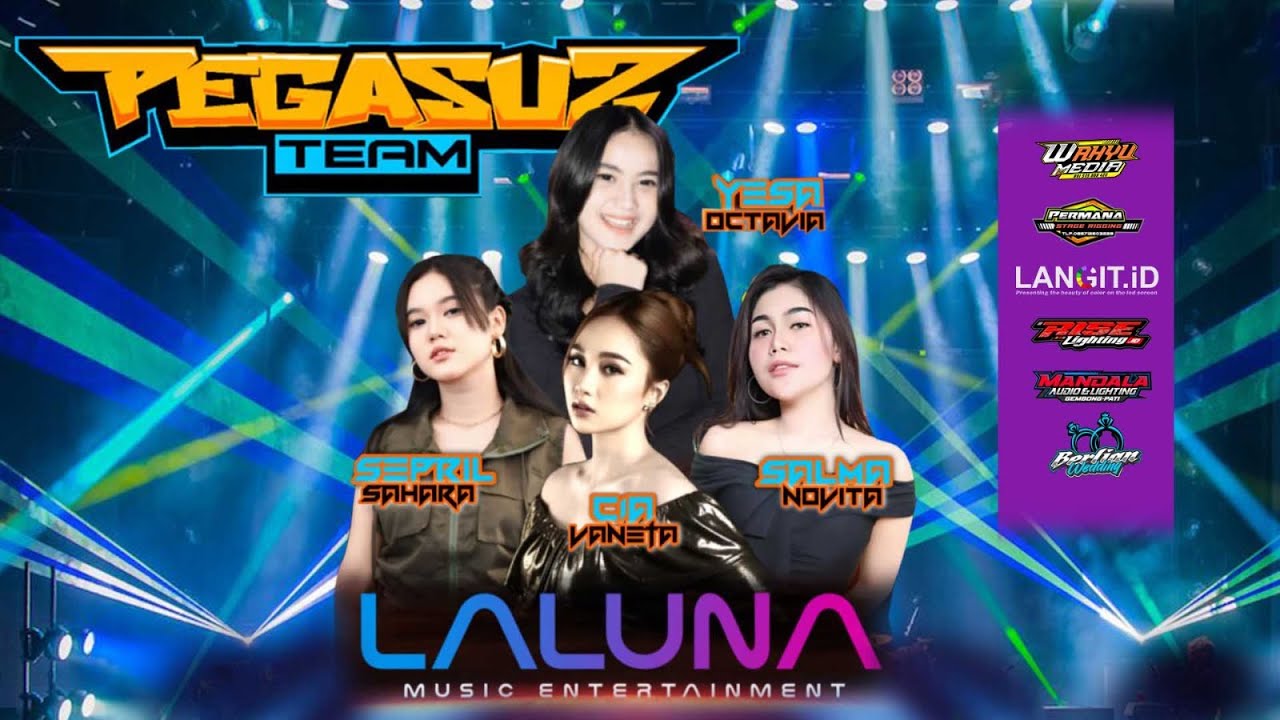 LIVE LALUNA MUSIC ENTERTAINMENT - PEGASUS TEAM (PEMUDA GILAN SUKSES) - PLUKARAN GEMBONG - 17 01 26