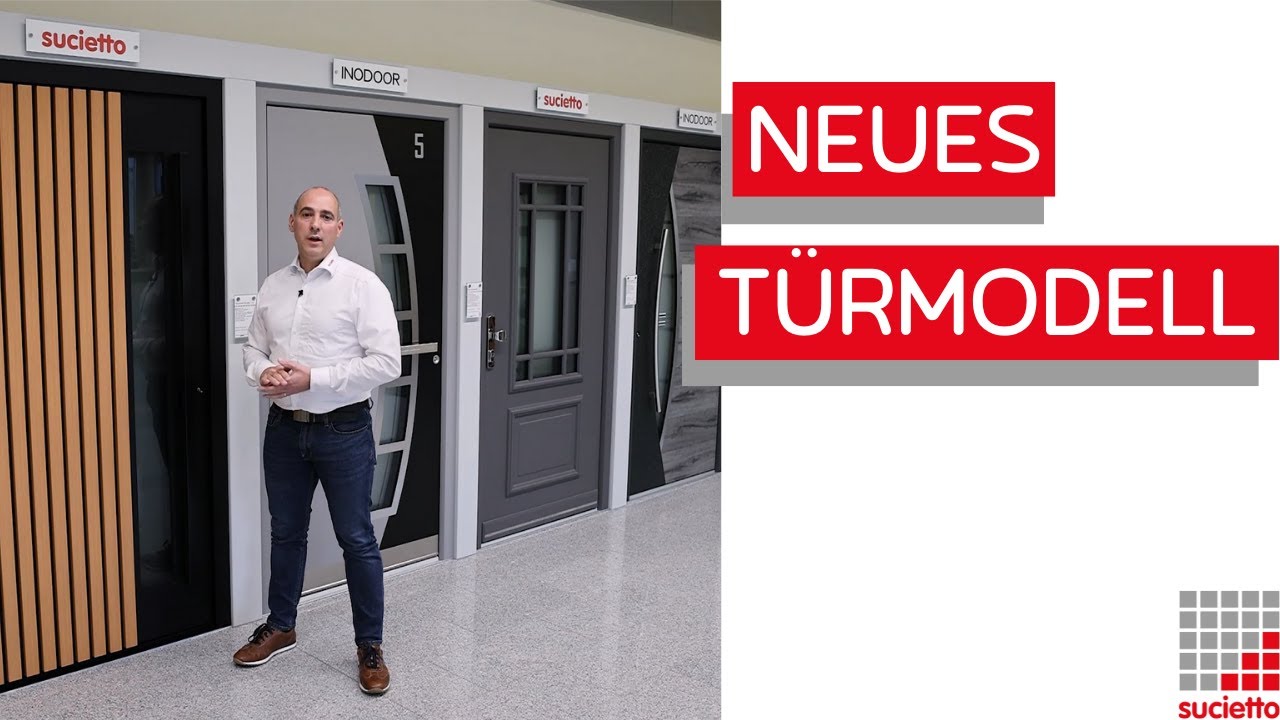 Aluminium Haust&uuml;re in Holzdesign f&uuml;r Neubau und Renovierung