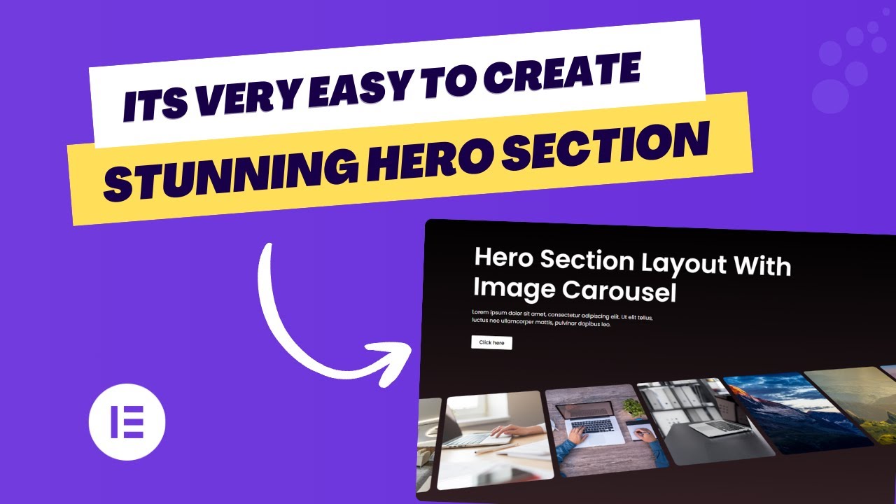 You Won't Believe How EASY it is to Make a Stunning Hero Section with Elementor