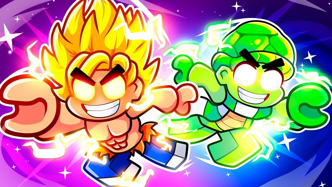 Создаём аниме-семью SUPER SAIYAN DRAGON BALL в Roblox!
