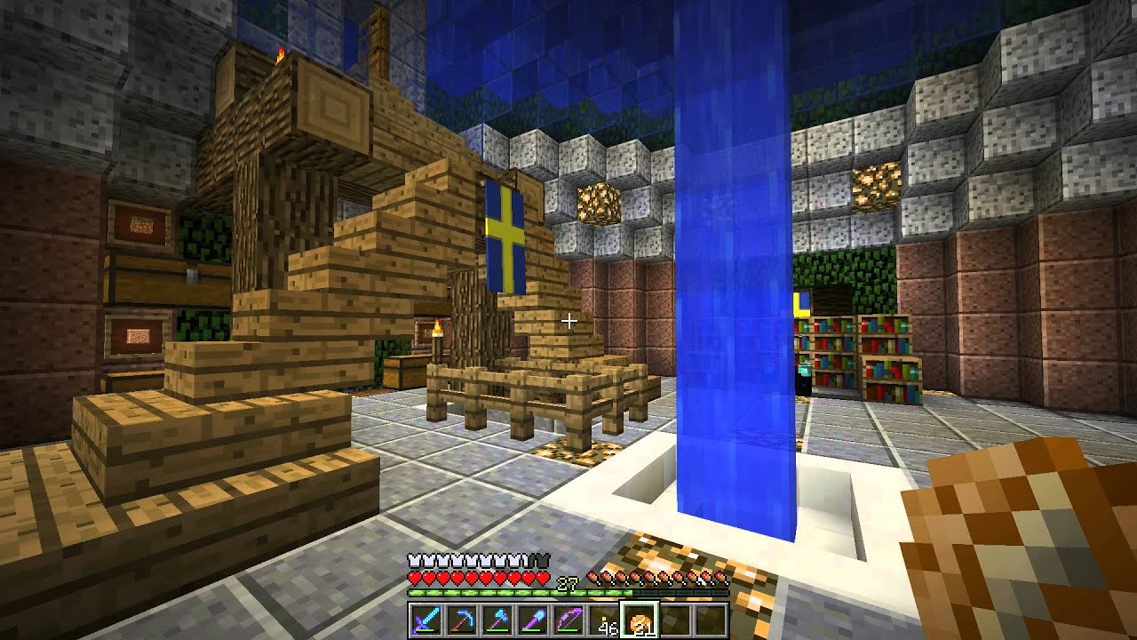 Mindcrack S05 E012 - Enchanting Crazy And Diver Gear For Friends!