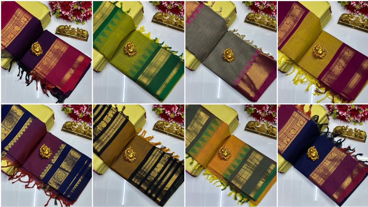 Special kanchicotton sarees ☎️ Whatsapp:8124904015 #purecottonsaree #kanchicotton 