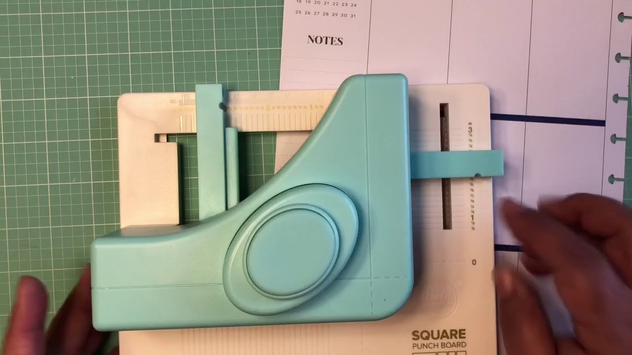 WRMK SQUARE PUNCH BOARD FIRST IMPRESSION