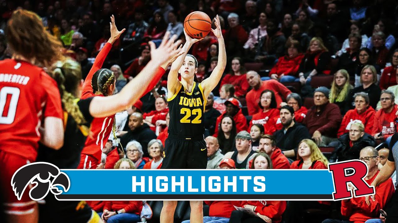 Iowa at Rutgers | Highlights | Big Ten Women's Basketball | Jan. 5, 2024