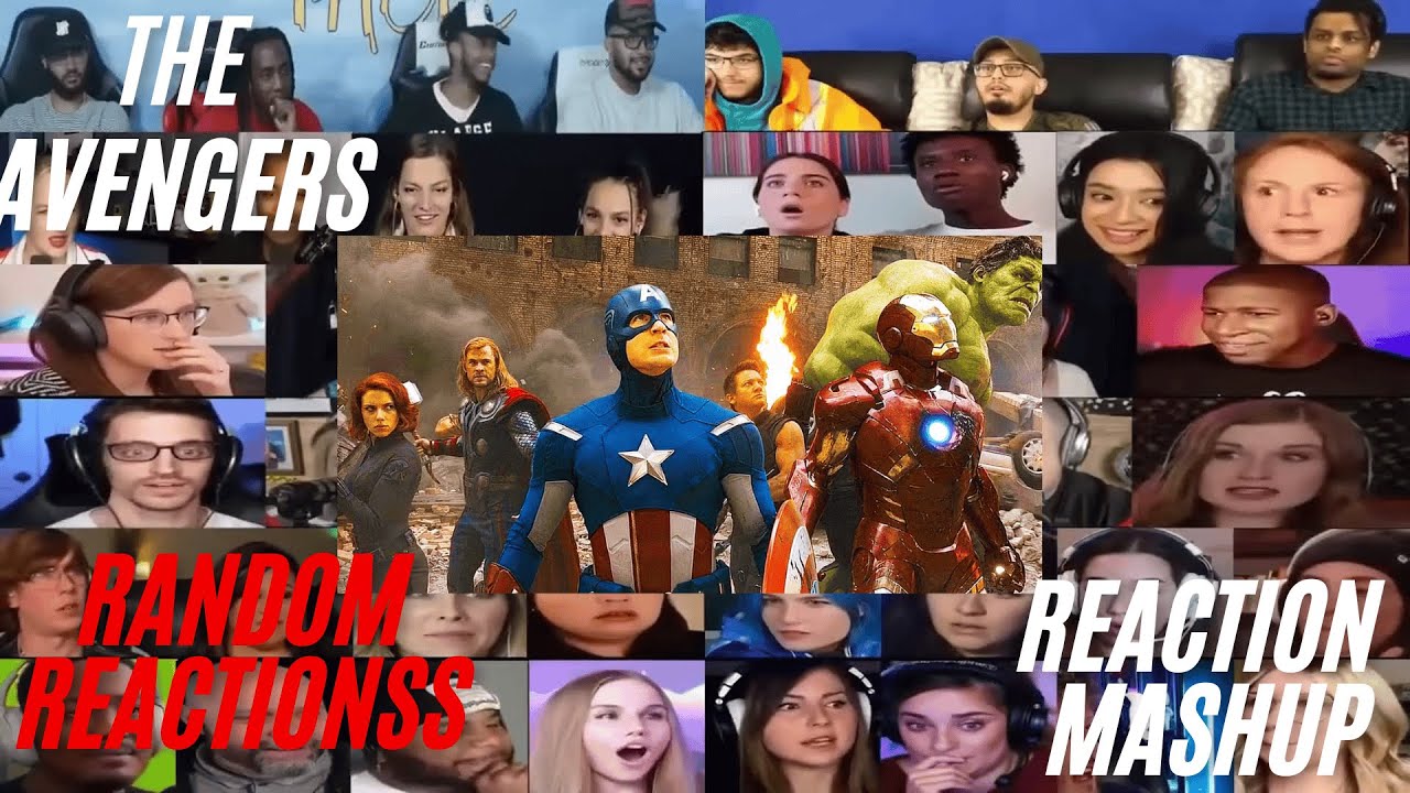 THE AVENGERS REACTION MASHUP