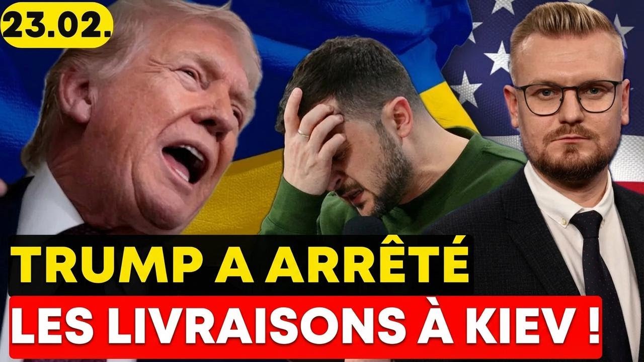 Trump arrête TOUTES les livraisons d’armes à l’Europe et à l’Ukraine !