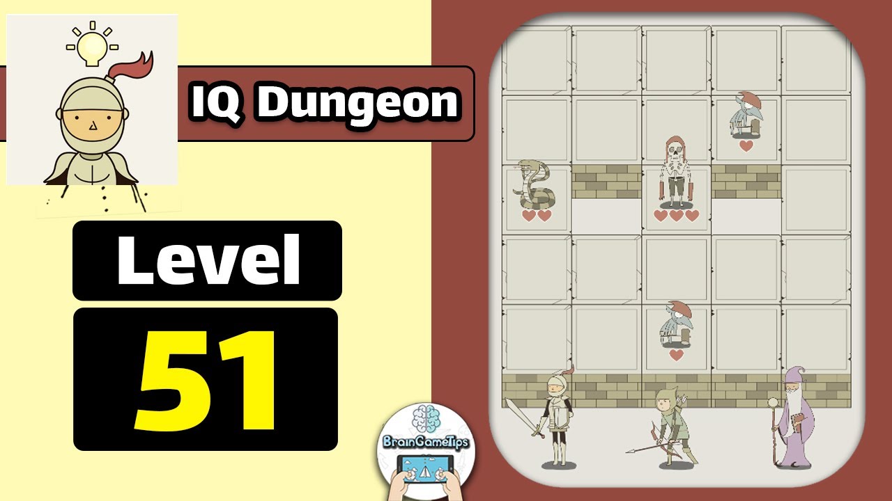 IQ Dungeon Level 51 Walkthrough
