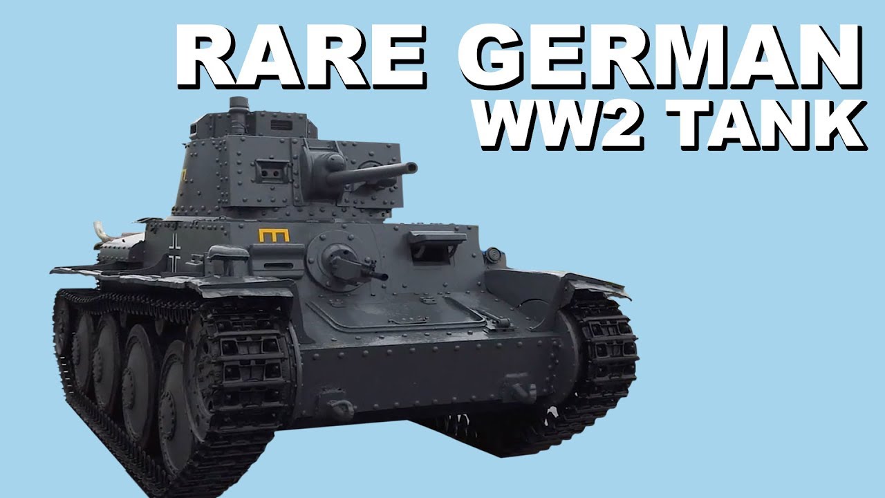 Rare WW2 German Pz 38 T Light Tank in Patriot Park - Russia