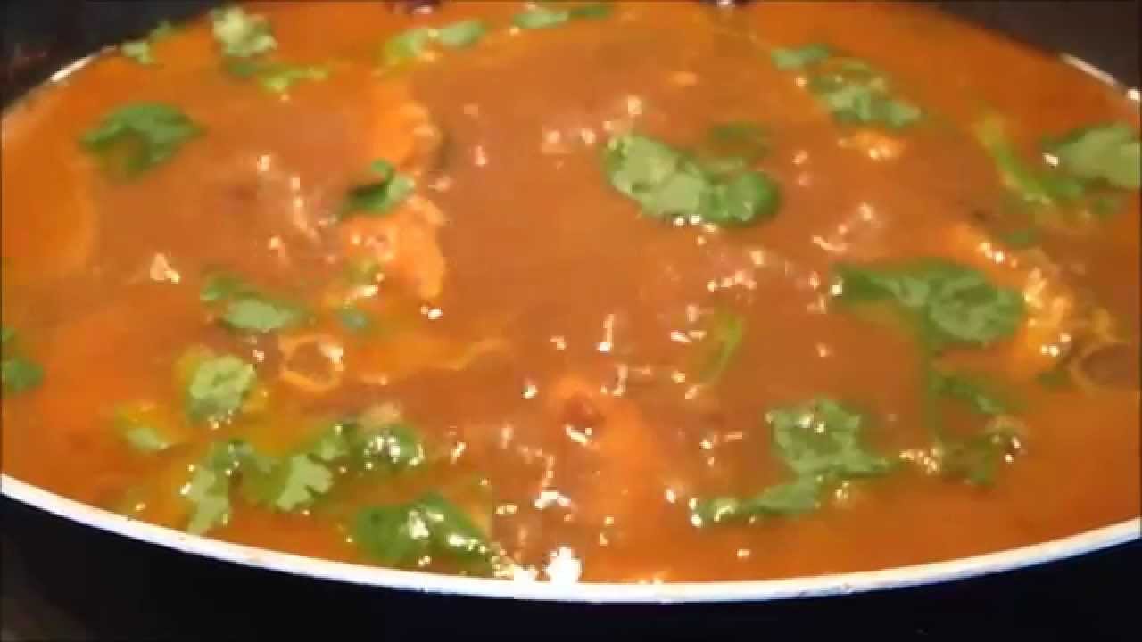 Barracuda fish curry / Seela meen kulambu - Fish Curry Indian Style