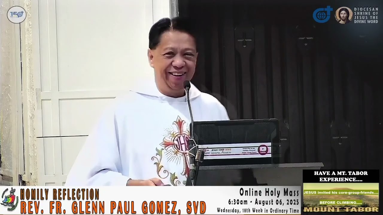 Homily Reflection of Rev. Fr. Glenn Paul Gomez, SVD