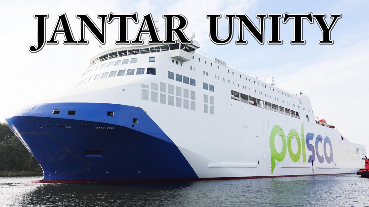 Milestone for Polish Shipbuilding | Jantar Unity, Largest New Ferry in 30 Years | First Sea Trials