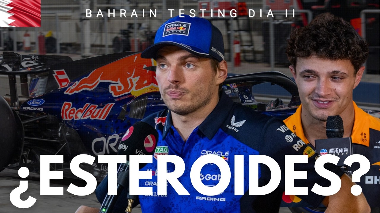 NO SON DIVERTIDOS — Verstappen explota | Ferrari vuela, Aston Martin en crisis - Bahrain día 2