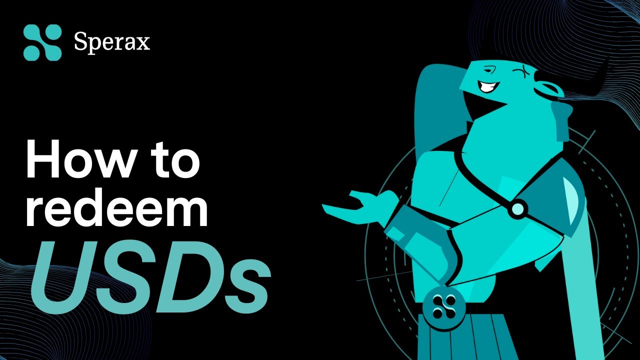 🎥 How to Redeem USDs on Sperax dApp | Step-by-Step Guide