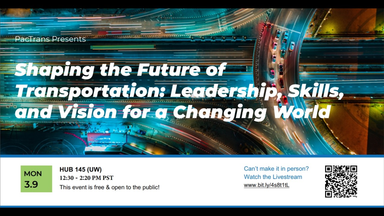 Shaping the Future ofTransportation: Leadership, Skills, andVision for a ChangingWorld